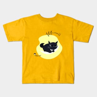 Maxwell the cat meme anime version Kids T-Shirt